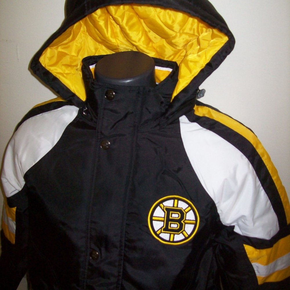 BOSTON BRUINS STARTER NHL Hooded Jacket Parka